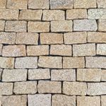 Gold Tumbled Granite Cobble Setts - 200mm x 100mm - Per SQM