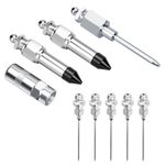 9Pcs Grease Gun Needle Nozzle Adapter Kit for Precision Grease Lubrication Work