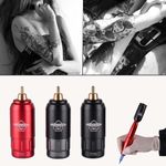 RCA Wireless Tattoo Power Supply Battery Pack For Tattoo Machine Pen 1200mAh