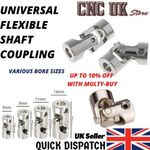Universal Flexible Shaft Coupling Coupler Motor U Joint Connector RC Boat Metal