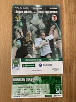 Heineken Cup Final Programme 2004 Toulouse London Wasps Rugby Union + Ticket