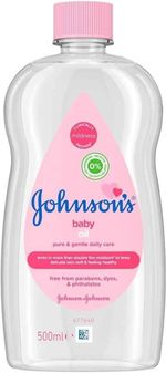 JOHNSON'S Baby Oil 500 ml, Leaves Skin Soft and Smooth UK
