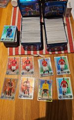 500+ Topps Match Attax Football Cards Collection 2008/09 + Ronaldo Messi 100 Clu