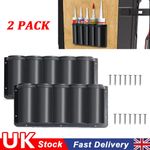 2X 5 Tube Holder Silicone Sealant Mastic Caulk Adhesive Tubes For Van/Workshop