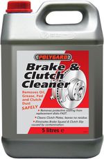 Brake & Clutch Cleaner Removes Oil, Grease, Dust Polyguard 5L 5 Litre