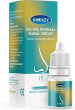 Saline Nasal Drops 10ml Instant Relief for Blocked Nose Nasal Drops For Children