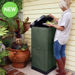 Aerobin 200L Olive Green Composting Bin - Fast Organic  Composting, Eco-Friendly