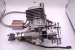 DLE-30 Two-Stroke Petrol Engine in good condition + side exhaust & standoffs