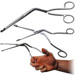 Magill Forcep - Proact 250mm & 200mm - Angled Throat Larynx Foreign Body Removal