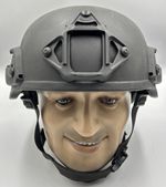 CTSFO SCO19 MACH 2 BLACK MICH ACH MIDCUT IIIA HELMET. OPS CORE RAILS & SHROUD. M