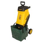 TOUGH MASTER Electric Garden Shredder Corded 230-240V 45L Wood Shredder - 2400W