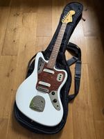 Fender Squier Jaguar Electric Guitar White w/ Gig Bag Used
