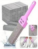 1pc Pumice Stone Toilet Brush Powerful Cleaning Solution for Stains Easy to Use*