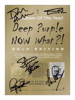 DEEP PURPLE ENTIRE GROUP AUTOGRAPHED SIGNED A4 POSTER POSTER PRINT