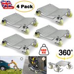 Car Wheel Dolly 4 PCS Heavy Duty Skate Auto Repair Positioning Jack All 6000LBS