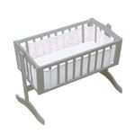BreathableBaby Classic 3mm Breathable Mesh Liner For Cribs & Cradles Twinkle