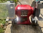 Parkside PDS 200 ME Red dual-wheel bench grinder