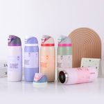 Owala FreeSip 32oz Stainless Steel Vacuum Cup Water Bottle "Water In The Desert"