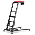 COSTWAY Foldable Topside Creeper Automotive Engine Creeper Adjustable Height