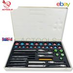 Valve Job Seat Cutter Set Carbide Tipped for Motorcycles 3 angle UK ACTOOLS
