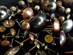 Upholstery Studs Nails Tacks by Heico ALL SIZES Furniture DIY Loose Fabric Pins