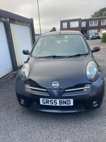 Nissan Micra 1.4 five door hatchback (Black)