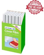 Book Cover Film 50cmx10m high quality Clear Plastic Self Adhesive Roll 