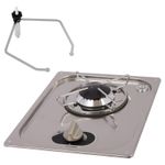 NAVY LOAD SINGLE BURNER HOB + GIMBAL STEEL CAMPERVAN MOTORHOME BOAT COOKER