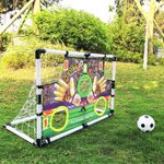 88CM Football Target Soccer Shooting Practice Goal Net Portable Kids Children
