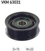 SKF Idler Pulley for Honda Civic i-DTEC 120 1.6 December 2017 to April 2023