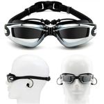 Optical Swimming Goggles Myopia Prescription Corrective Anti-fog Eyewear NEW