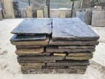 Smooth Rippled Grade Reclaimed Yorkstone Paving Slabs Flags Finest Quality