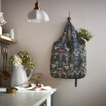 Packable Bag Ulster Weavers Finch & Flower 100% Polyester Navy