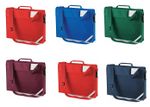 QUADRA JUNIOR BOOK SCHOOL BAG WITH STRAP  PADDED HANDLE QD457