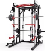 TF-71521 F4H Smith Machine Multi Functional With Adjustable Pulley Power Cage