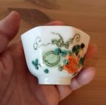 Chinese Famille Rose Hand painted Porcelain Cup