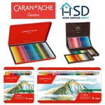 Caran d'Ache Pablo Permanent Artists Colour Pencils Tin Sets 12/18/30/40/80