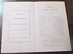 1926  David Garrick. Programme Church Hall  CHRISTCHURCH  NEAR BOURNEMOUTH