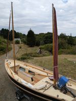 Drascombe Lugger (1993) - Original Black Hull, Solid Trailer & 5hp Outboard
