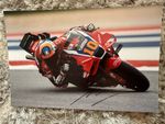 LUCA MARINI HAND SIGNED 12X8” PHOTO REPSOL HONDA VR46 DUCATI MOTOGP