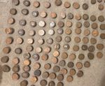 1000+ Pre Decimal One Pennie Coins 1902-1967 Mixed Condition Job Lot