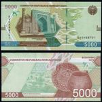 UZBEKISTAN 5000 SOM (P NEW) 2021 UNC