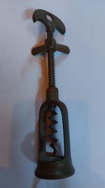 A Nice Antique 2 Pillar Corkscrew Possibly 19th Century Vintage