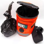 MUKi Life Dog Walking Trek Pouch Poop Carrier - For Waste, Treats, Bags and More