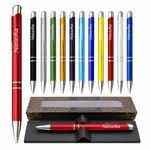 Personalised Engraved Metal Ballpoint Pen Custom Name with Gift Box