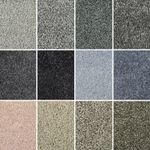 Carpet Saxony Luxury 19mm Thick Dense Fusion Soft ONLY 12.99m² Lounge Bedroom 5m