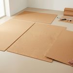 Cork Roll Flooring Mat Natural Underlay 0.5m/1m 2-5mm Thick DIY Sheet 2.5-10/m2