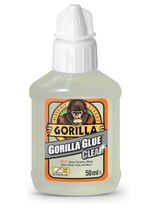 Gorilla Crystal Clear Glue 50ml Super Tough Waterproof All Purpose 