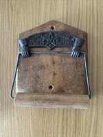 No 1 Vintage Bronze And Wood Toilet Fixture