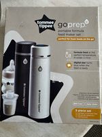 Tommee Tippee GoPrep Portable Formula Feed Maker 5 Piece Set Grey/Black